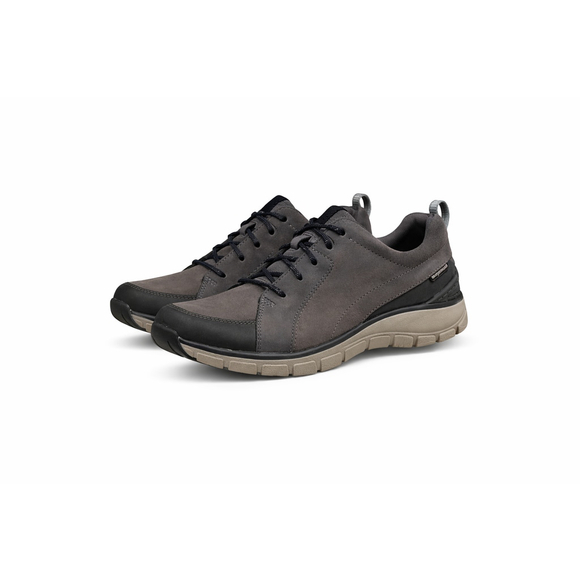 Clarks Shoes - Clarks Women's Wave Walk Waterproof Shoes Taupe Nubuck Comfort Walking Sz 9M